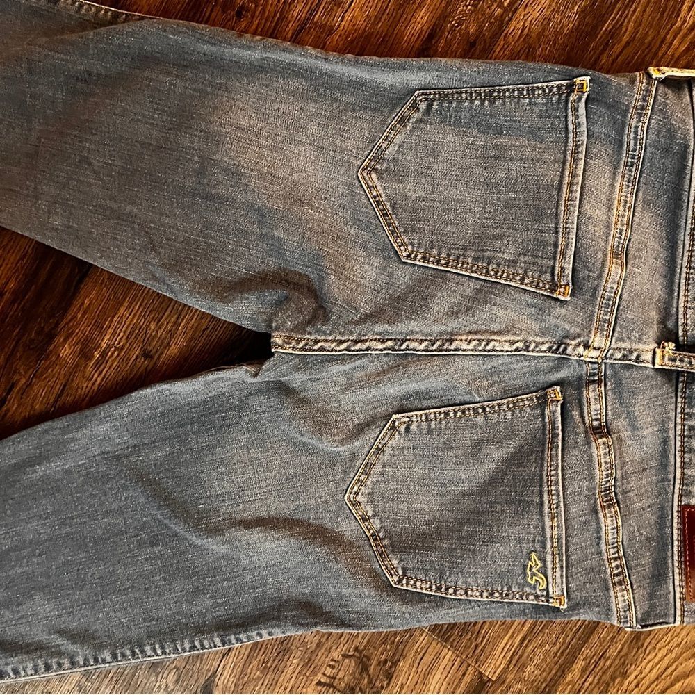 Hollister Women's Denim Jeans with Logo - Picture 3 of 8